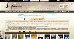 Desktop Screenshot of de-plume-en-plume.fr